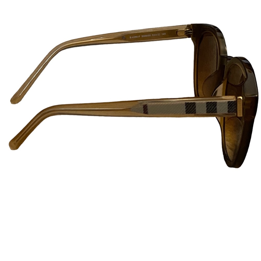 BURBERRY Cat Eye Sunglasses with Prescription Lenses and Case - Picture 3 of 6